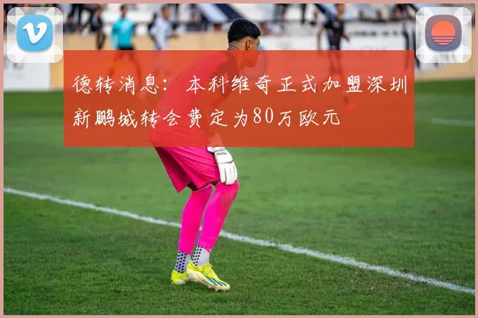 德转消息：本科维奇正式加盟深圳新鹏城转会费定为80万欧元